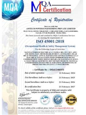 ISO 45001 2018 Occupational Health & Safety Management System